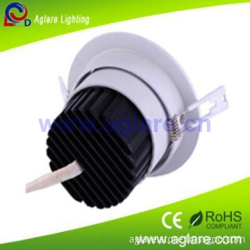 Good heat conductivity 10W COB LED downlight
